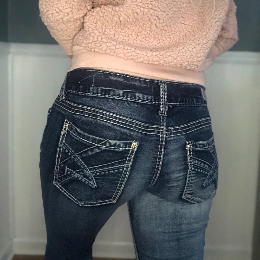 Amethyst dark wash jeans